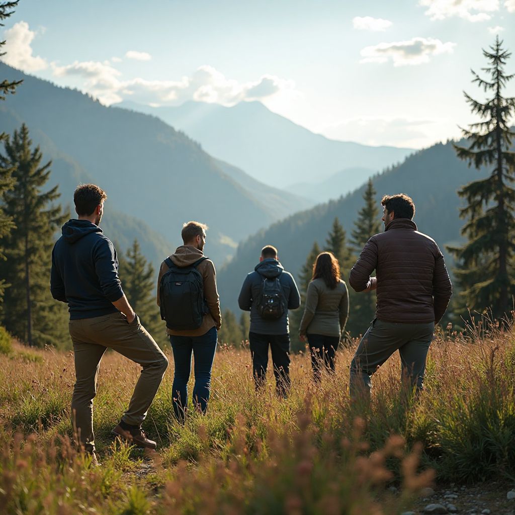 Corporate leadership retreat