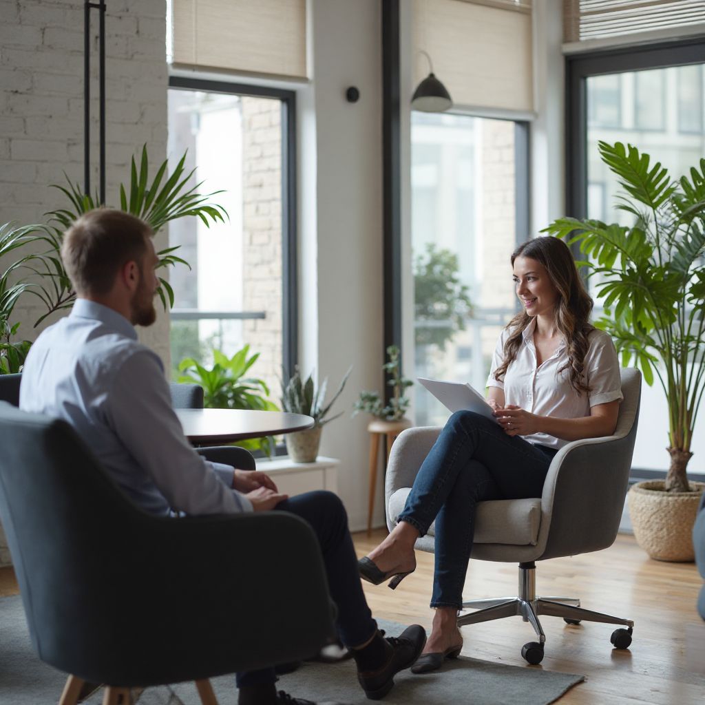 One-on-one personal coaching session